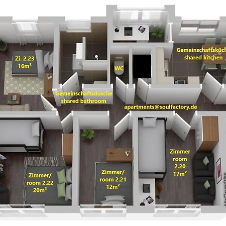 Soulfactory Budget Neu-Ulm Εξωτερικό φωτογραφία